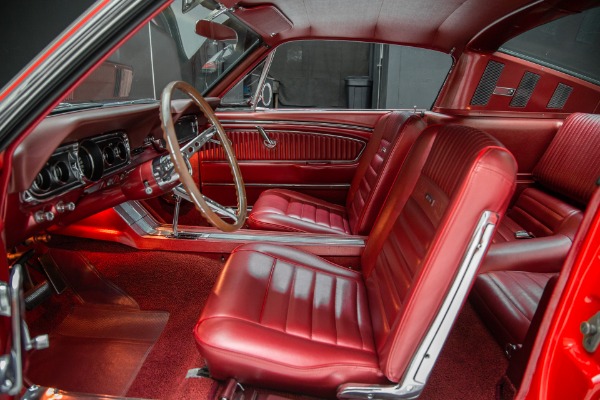 For Sale Used 1966 Ford Mustang Red Pony Interior 289 Auto | American Dream Machines Des Moines IA 50309