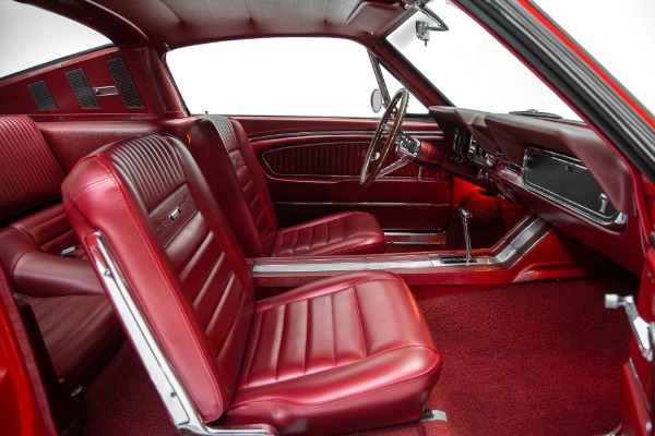 For Sale Used 1966 Ford Mustang Red Pony Interior 289 Auto | American Dream Machines Des Moines IA 50309