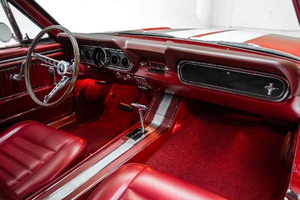 For Sale Used 1966 Ford Mustang Red Pony Interior 289 Auto | American Dream Machines Des Moines IA 50309