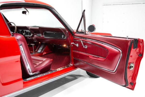 For Sale Used 1966 Ford Mustang Red Pony Interior 289 Auto | American Dream Machines Des Moines IA 50309