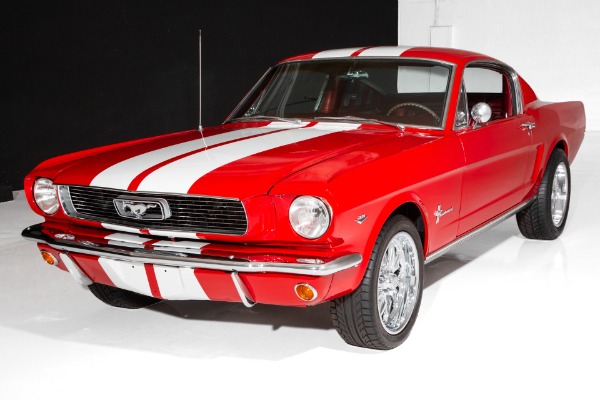 For Sale Used 1966 Ford Mustang Red Pony Interior 289 Auto | American Dream Machines Des Moines IA 50309