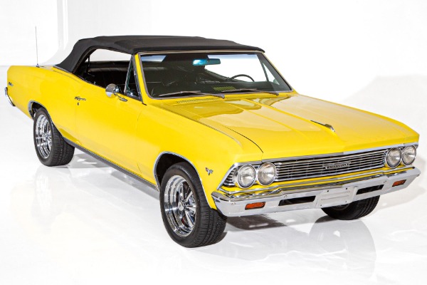 For Sale Used 1966 Chevrolet Chevelle 350 Auto PS PB PT Chrome | American Dream Machines Des Moines IA 50309