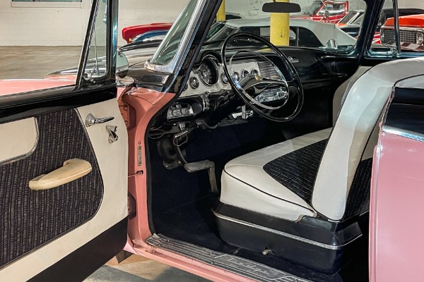 For Sale Used 1955 Dodge Royal Lancer  Rose & Black With Black & White Interior 270ci V8  Automatic | American Dream Machines Des Moines IA 50309