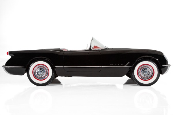 For Sale Used 1954 Chevrolet Corvette Black/Red Concours Level | American Dream Machines Des Moines IA 50309