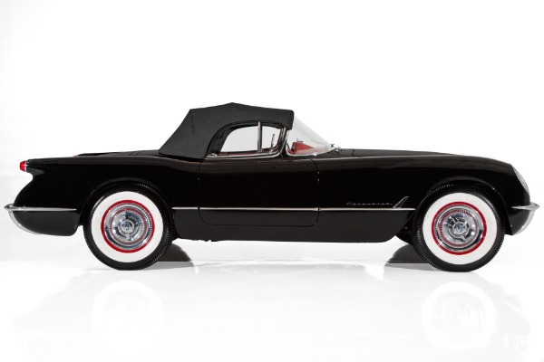 For Sale Used 1954 Chevrolet Corvette Black/Red Concours Level | American Dream Machines Des Moines IA 50309