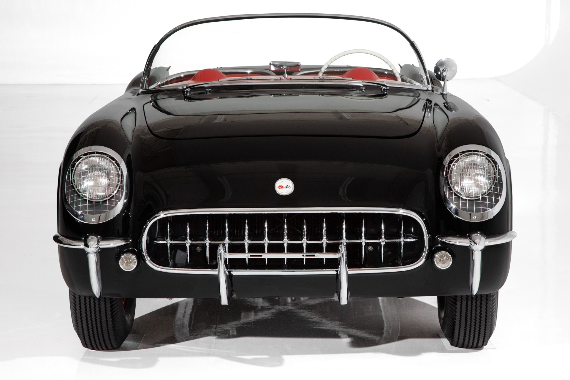 Used 1954 Chevrolet Corvette Black/Red Concours Level | St. Petersburg, FL