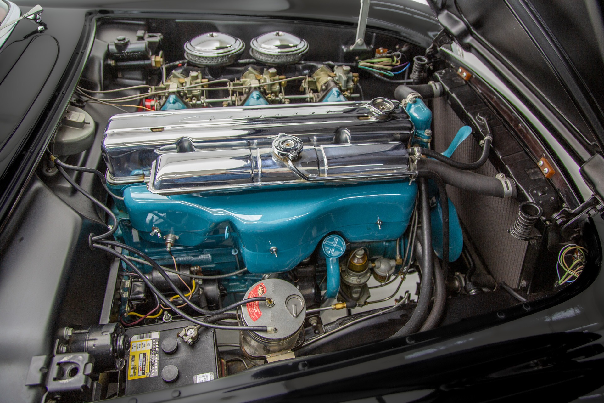 Used 1954 Chevrolet Corvette Black/Red Concours Level | St. Petersburg, FL