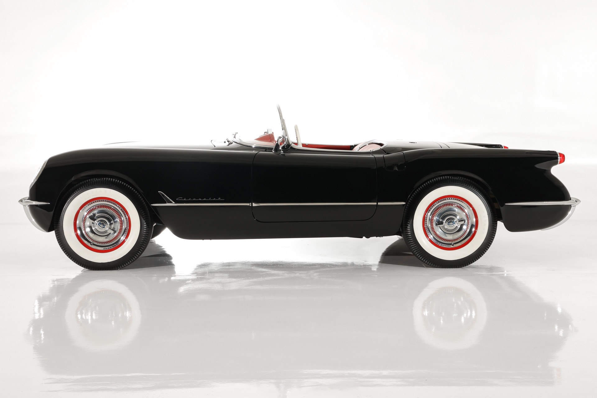 Used 1954 Chevrolet Corvette Black/Red Concours Level | St. Petersburg, FL