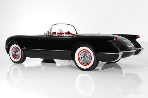 For Sale Used 1954 Chevrolet Corvette Black/Red Concours Level | American Dream Machines Des Moines IA 50309