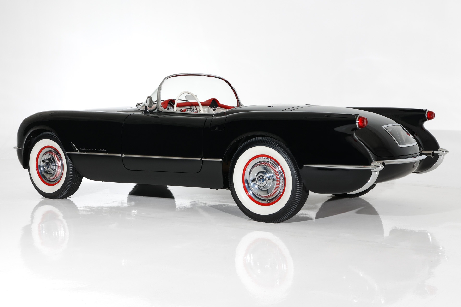 Used 1954 Chevrolet Corvette Black/Red Concours Level | St. Petersburg, FL