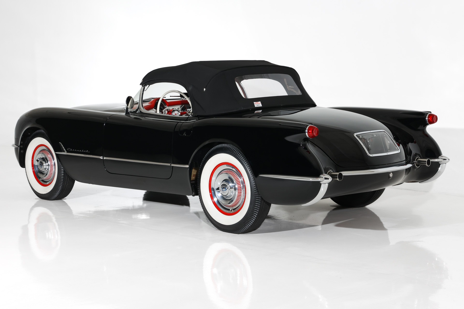 Used 1954 Chevrolet Corvette Black/Red Concours Level | St. Petersburg, FL
