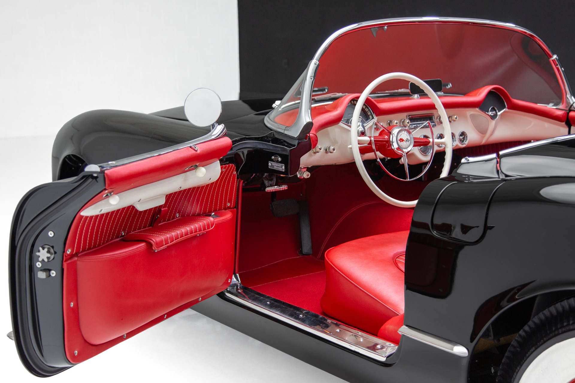 Used 1954 Chevrolet Corvette Black/Red Concours Level | St. Petersburg, FL