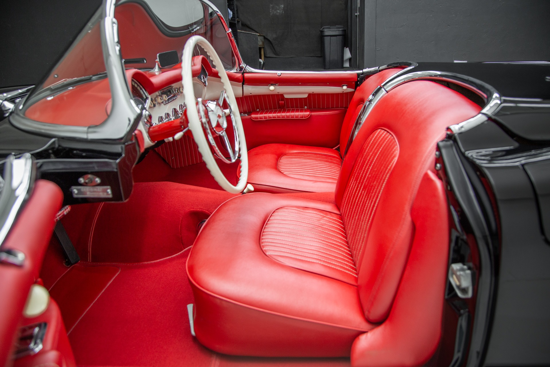 Used 1954 Chevrolet Corvette Black/Red Concours Level | St. Petersburg, FL