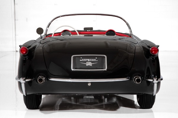 For Sale Used 1954 Chevrolet Corvette Black/Red Concours Level | American Dream Machines Des Moines IA 50309