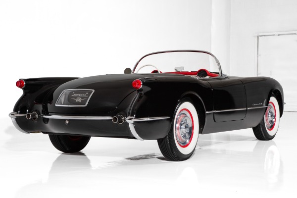 For Sale Used 1954 Chevrolet Corvette Black/Red Concours Level | American Dream Machines Des Moines IA 50309