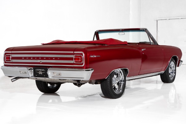 For Sale Used 1965 Chevrolet Chevelle Red on Red Auto PS PB | American Dream Machines Des Moines IA 50309