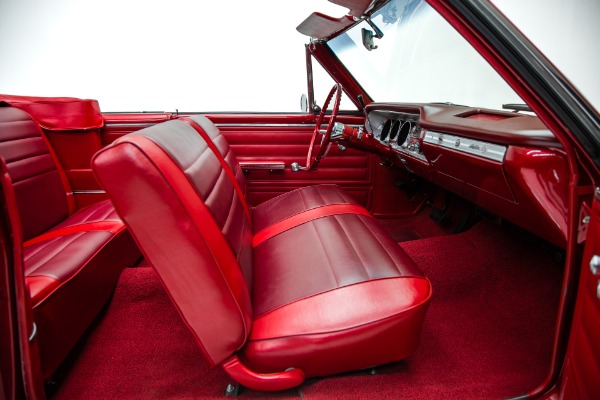 For Sale Used 1965 Chevrolet Chevelle Red on Red Auto PS PB | American Dream Machines Des Moines IA 50309