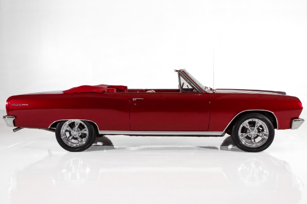 For Sale Used 1965 Chevrolet Chevelle Red on Red Auto PS PB | American Dream Machines Des Moines IA 50309