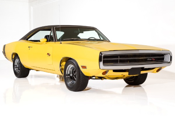 For Sale Used 1970 Dodge Charger 440 6-Pack PS PB Rotisserie Car | American Dream Machines Des Moines IA 50309