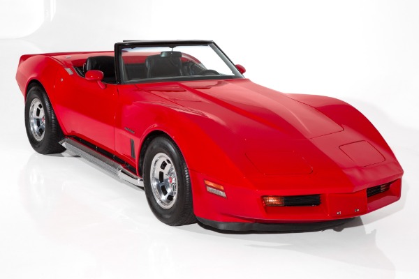 For Sale Used 1982 Chevrolet Corvette Convertible, Low Miles, AC | American Dream Machines Des Moines IA 50309