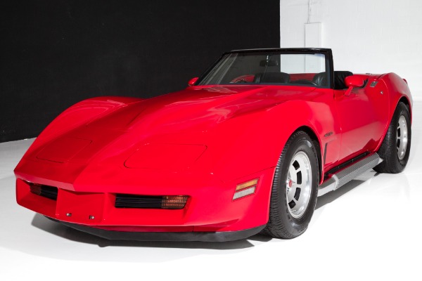 For Sale Used 1982 Chevrolet Corvette Convertible, Low Miles, AC | American Dream Machines Des Moines IA 50309