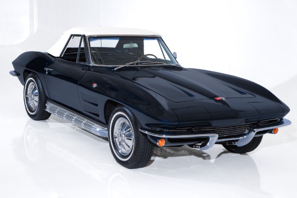 For Sale Used 1964 Chevrolet Corvette Daytona Blue 4-Speed PS, AC | American Dream Machines Des Moines IA 50309