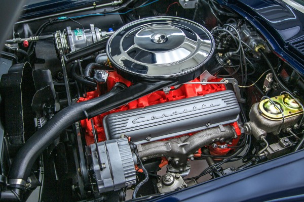 For Sale Used 1964 Chevrolet Corvette Daytona Blue 4-Speed PS, AC | American Dream Machines Des Moines IA 50309