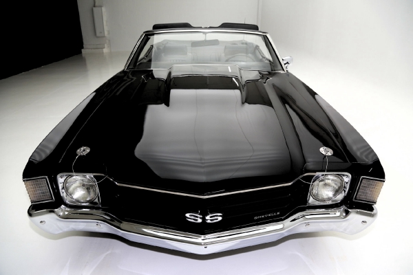 For Sale Used 1972 Chevrolet Chevelle convertible Black 454ci 4-speed | American Dream Machines Des Moines IA 50309