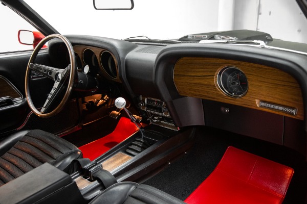 For Sale Used 1969 Ford Mustang Mach 1 Red/Black 351  4-Speed | American Dream Machines Des Moines IA 50309