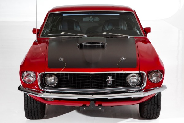 For Sale Used 1969 Ford Mustang Mach 1 Red/Black 351  4-Speed | American Dream Machines Des Moines IA 50309