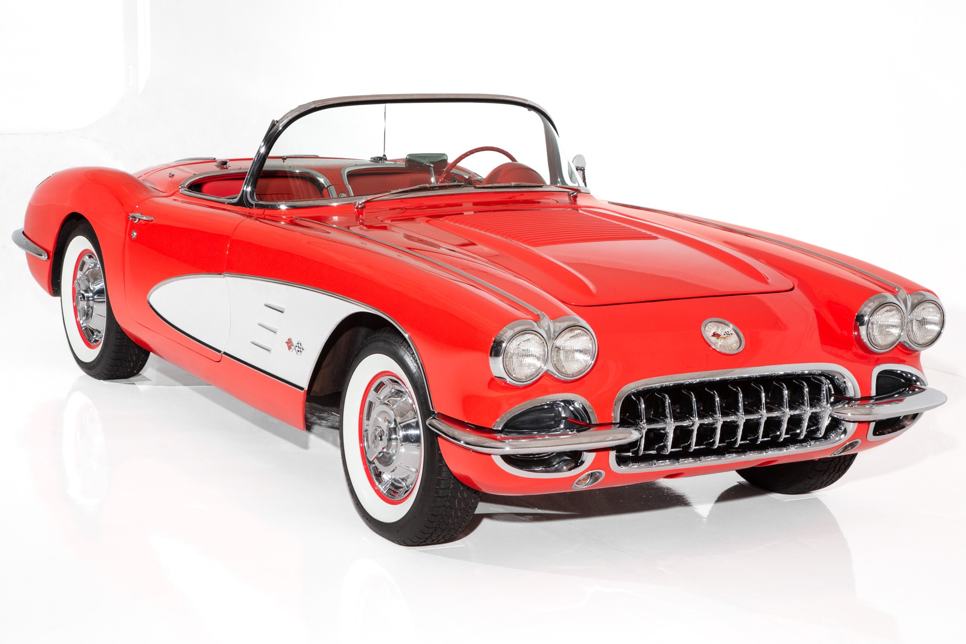 For Sale Used 1958 Chevrolet Corvette 283/230, 4-Speed | American Dream Machines Des Moines IA 50309