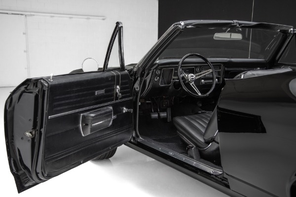 For Sale Used 1968 Chevrolet Chevelle Triple Black 396 4-Speed | American Dream Machines Des Moines IA 50309