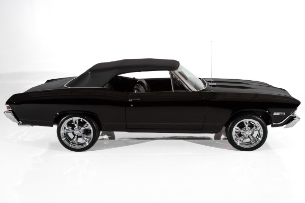 For Sale Used 1968 Chevrolet Chevelle Triple Black 396 4-Speed | American Dream Machines Des Moines IA 50309