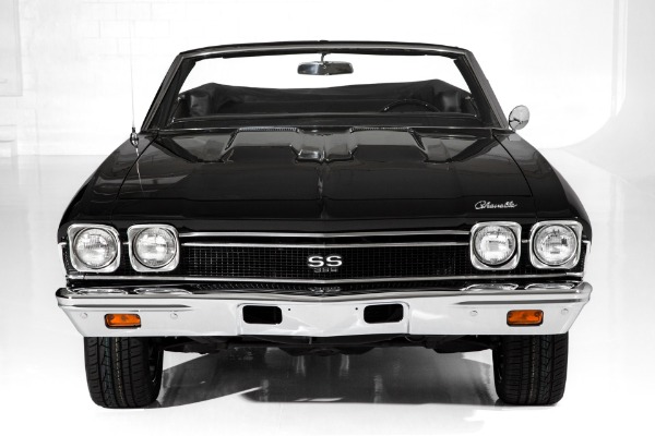 For Sale Used 1968 Chevrolet Chevelle Triple Black 396 4-Speed | American Dream Machines Des Moines IA 50309