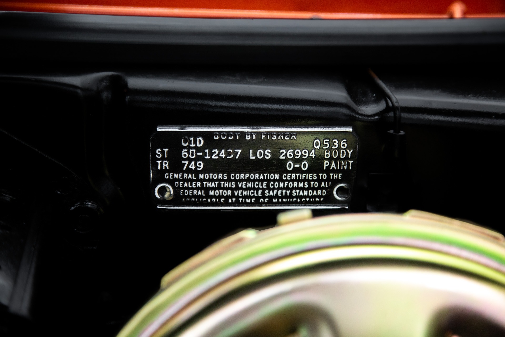 Used 1968 Chevrolet Camaro 396 Auto AC PS PB New Chrome | St. Petersburg, FL