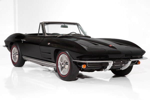 For Sale Used 1964 Chevrolet Corvette Triple Black Roadster | American Dream Machines Des Moines IA 50309