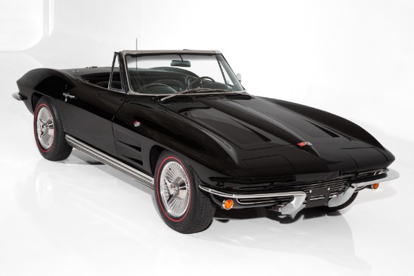 For Sale Used 1964 Chevrolet Corvette Triple Black Roadster | American Dream Machines Des Moines IA 50309