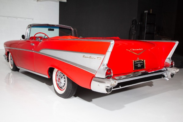 For Sale Used 1957 Chevrolet Bel Air 283 Auto Power Disc Brakes | American Dream Machines Des Moines IA 50309