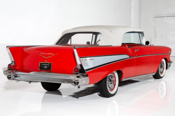 For Sale Used 1957 Chevrolet Bel Air 283 Auto Power Disc Brakes | American Dream Machines Des Moines IA 50309