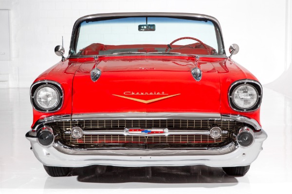 For Sale Used 1957 Chevrolet Bel Air 283 Auto Power Disc Brakes | American Dream Machines Des Moines IA 50309