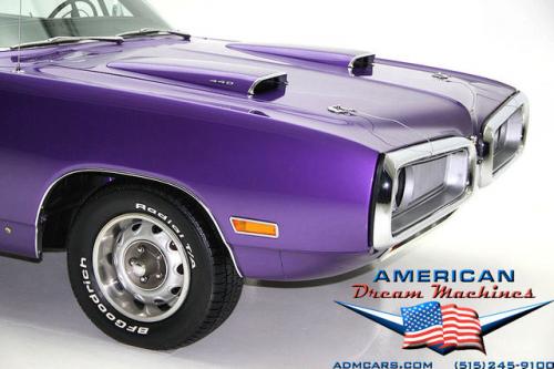 For Sale Used 1970 Dodge SUPER BEE 440 727, PLUM CRAZY Hardtop | American Dream Machines Des Moines IA 50309