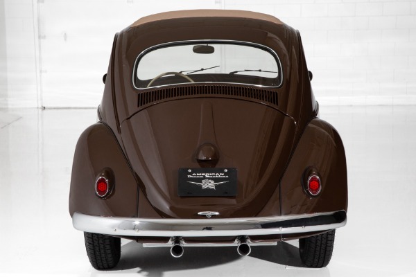 For Sale Used 1959 Volkswagen Beetle Mocha & Cream, 1500cc 4-Spd | American Dream Machines Des Moines IA 50309