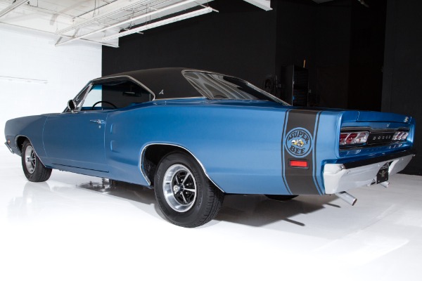 For Sale Used 1969 Dodge Super Bee Blue/Black, 383, 727 Automatic | American Dream Machines Des Moines IA 50309