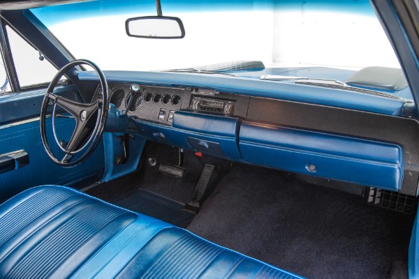 For Sale Used 1969 Dodge Super Bee Blue/Black, 383, 727 Automatic | American Dream Machines Des Moines IA 50309
