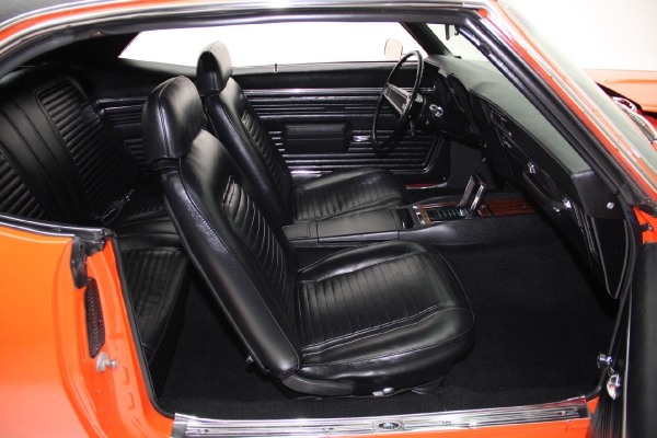 For Sale Used 1969 Chevrolet Camaro coupe, Hugger Orange, SS options | American Dream Machines Des Moines IA 50309