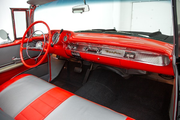 For Sale Used 1957 Chevrolet Bel Air Frame-Off Batwing Auto PS PB | American Dream Machines Des Moines IA 50309