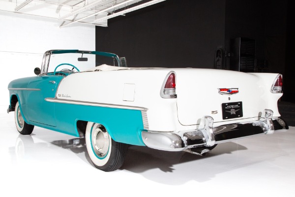 For Sale Used 1955 Chevrolet Bel Air Convertible 235ci Auto, PS, PT | American Dream Machines Des Moines IA 50309