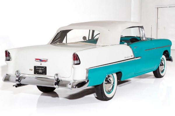 For Sale Used 1955 Chevrolet Bel Air Convertible 235ci Auto, PS, PT | American Dream Machines Des Moines IA 50309