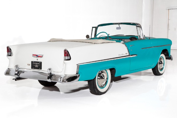 For Sale Used 1955 Chevrolet Bel Air Convertible 235ci Auto, PS, PT | American Dream Machines Des Moines IA 50309