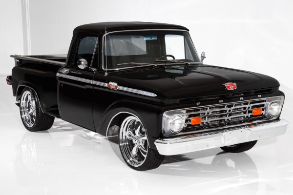 For Sale Used 1964 Ford Pickup F100  460ci, Automatic, Chromed Out. | American Dream Machines Des Moines IA 50309